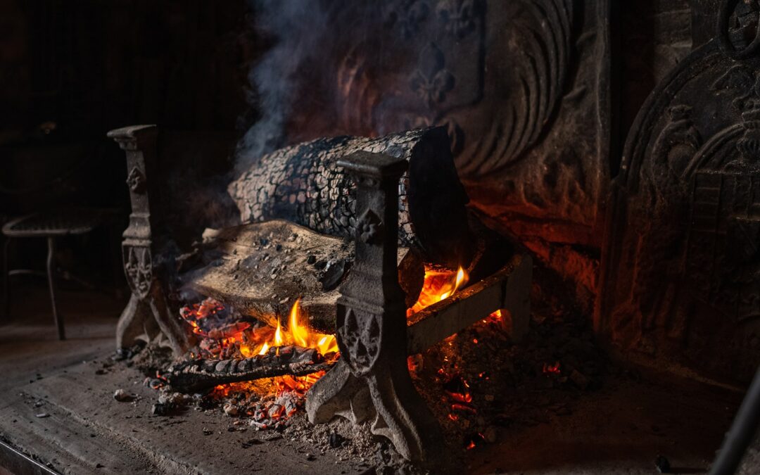 How would people heat their homes 500 years ago